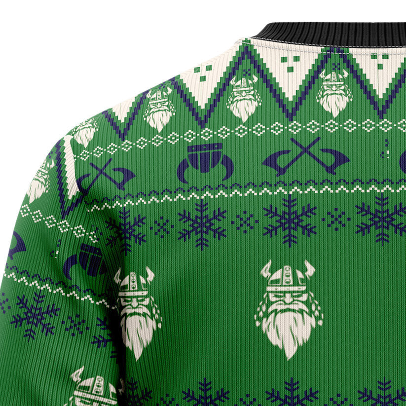 Amazing Viking valhalla-la Ugly Christmas Sweater