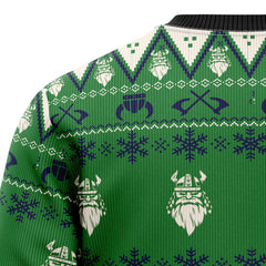 Amazing Viking valhalla-la Ugly Christmas Sweater