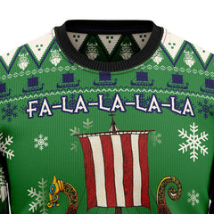 Amazing Viking valhalla-la Ugly Christmas Sweater