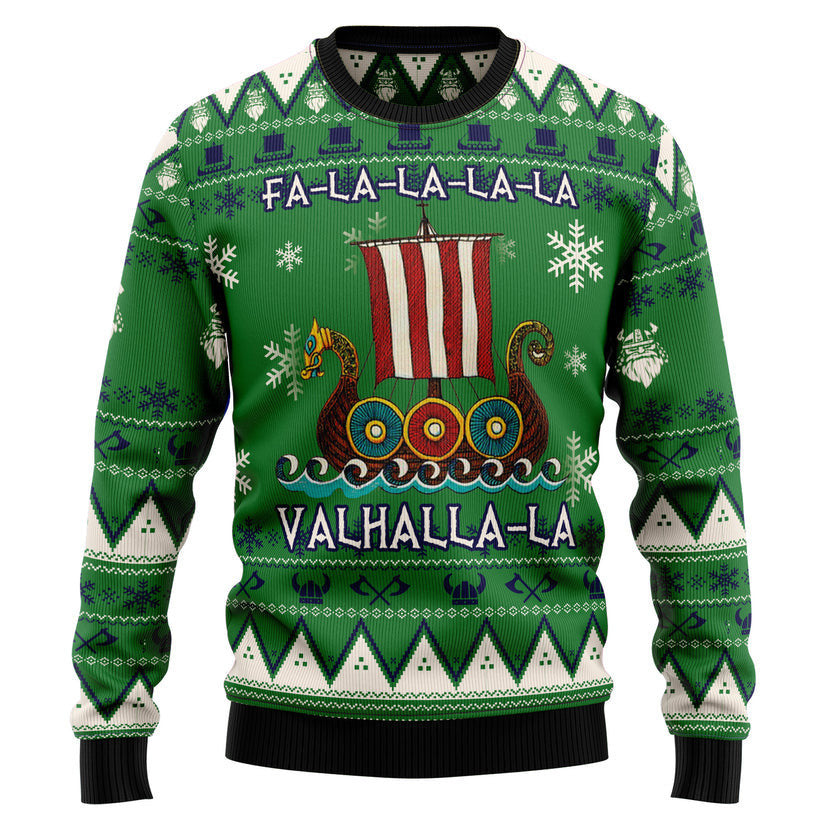 Amazing Viking valhalla-la Ugly Christmas Sweater