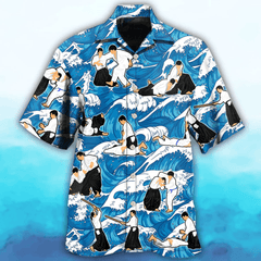 Aikido Make Me Strong Hawaiian Shirt