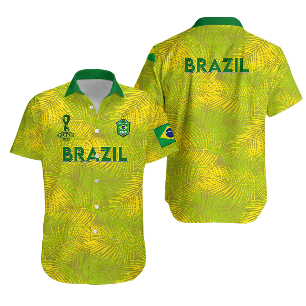 Brazil Football World Cup 2022 Hawaiian Shirt - LT2