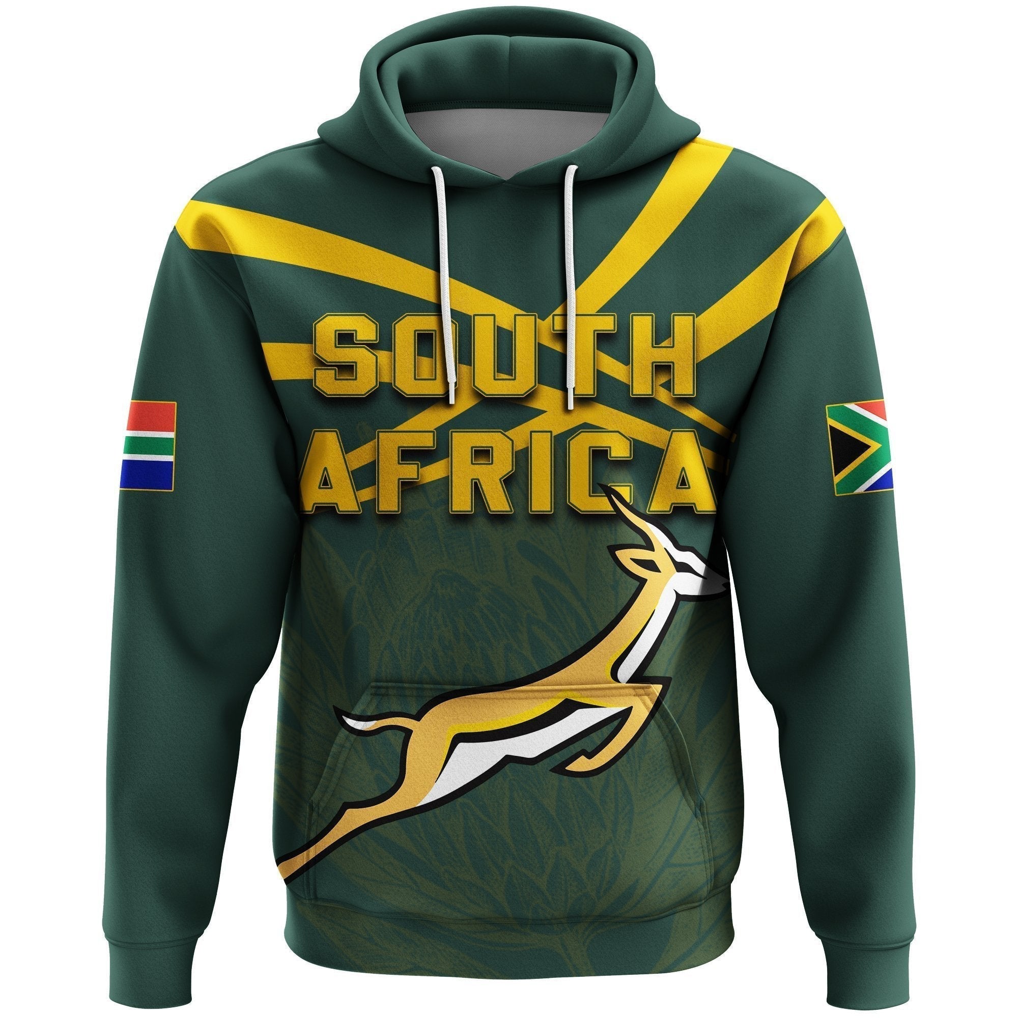 African Hoodie South Africa Springbok Hoodie Rugby Fan