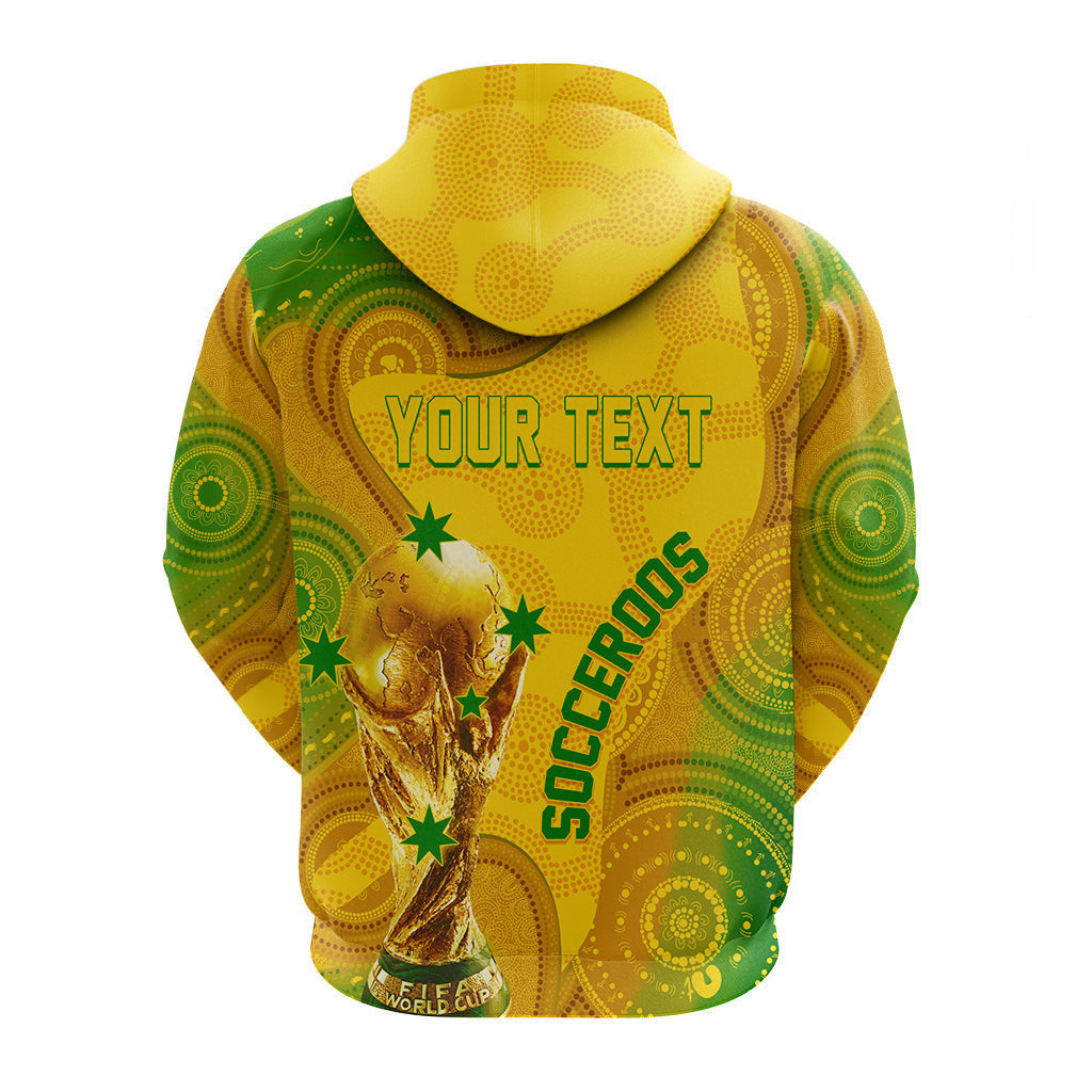 Australia Soccer WC 2022 Hoodie Aboriginal Socceroos LT7