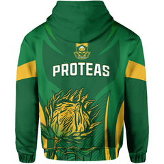 South Africa Cricket Hoodie Proteas Champion LT13