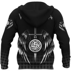 Viking Zip Hoodie - Valkyrie RLT12