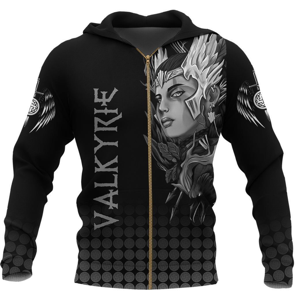 Viking Zip Hoodie - Valkyrie RLT12