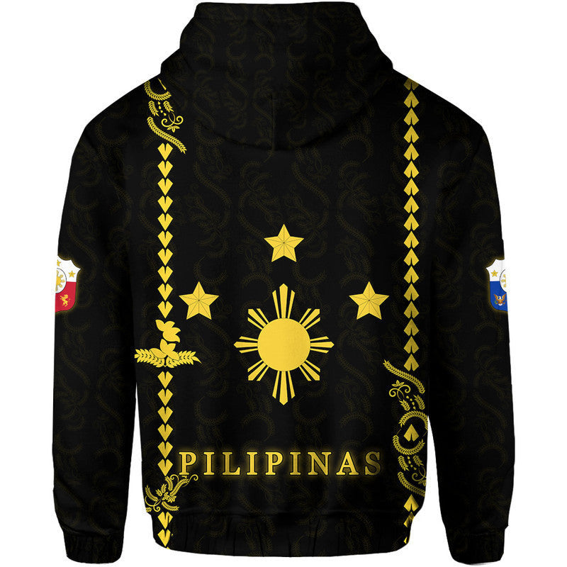 Philippines Hoodie Pechera With Side Barong Patterns LT9