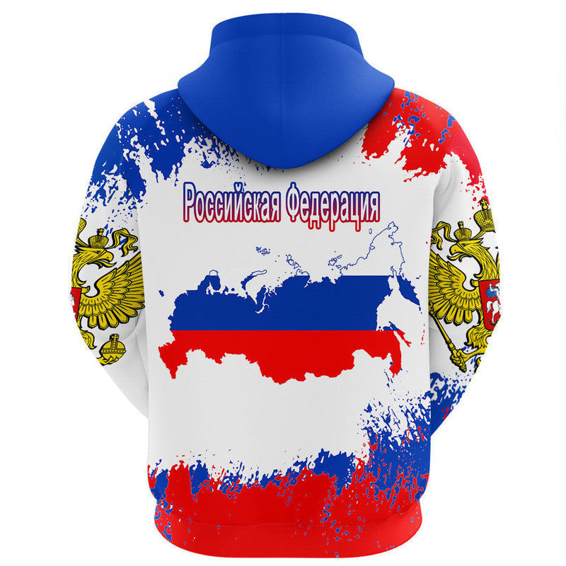 Russia Paint Style 3D Hoodie