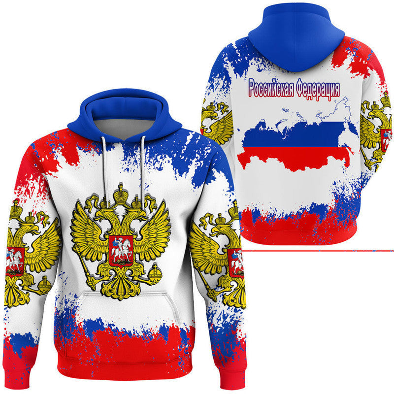 Russia Paint Style 3D  Hoodie