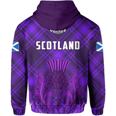 Scotland 3D Hoodie Thistle Scottish Be Unique