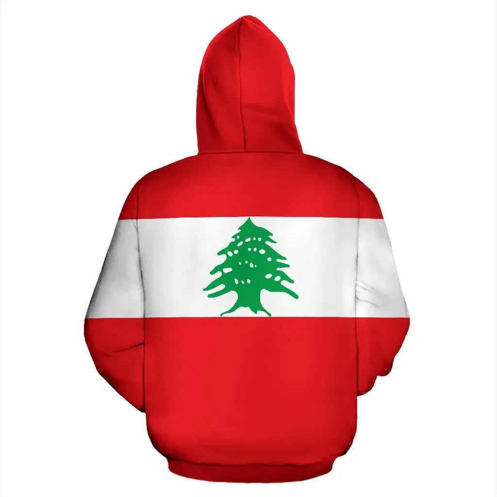 Lebanon 3D Hoodie Original Flag