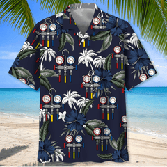 Awesome HVAC Tech Hawaiian Shirt