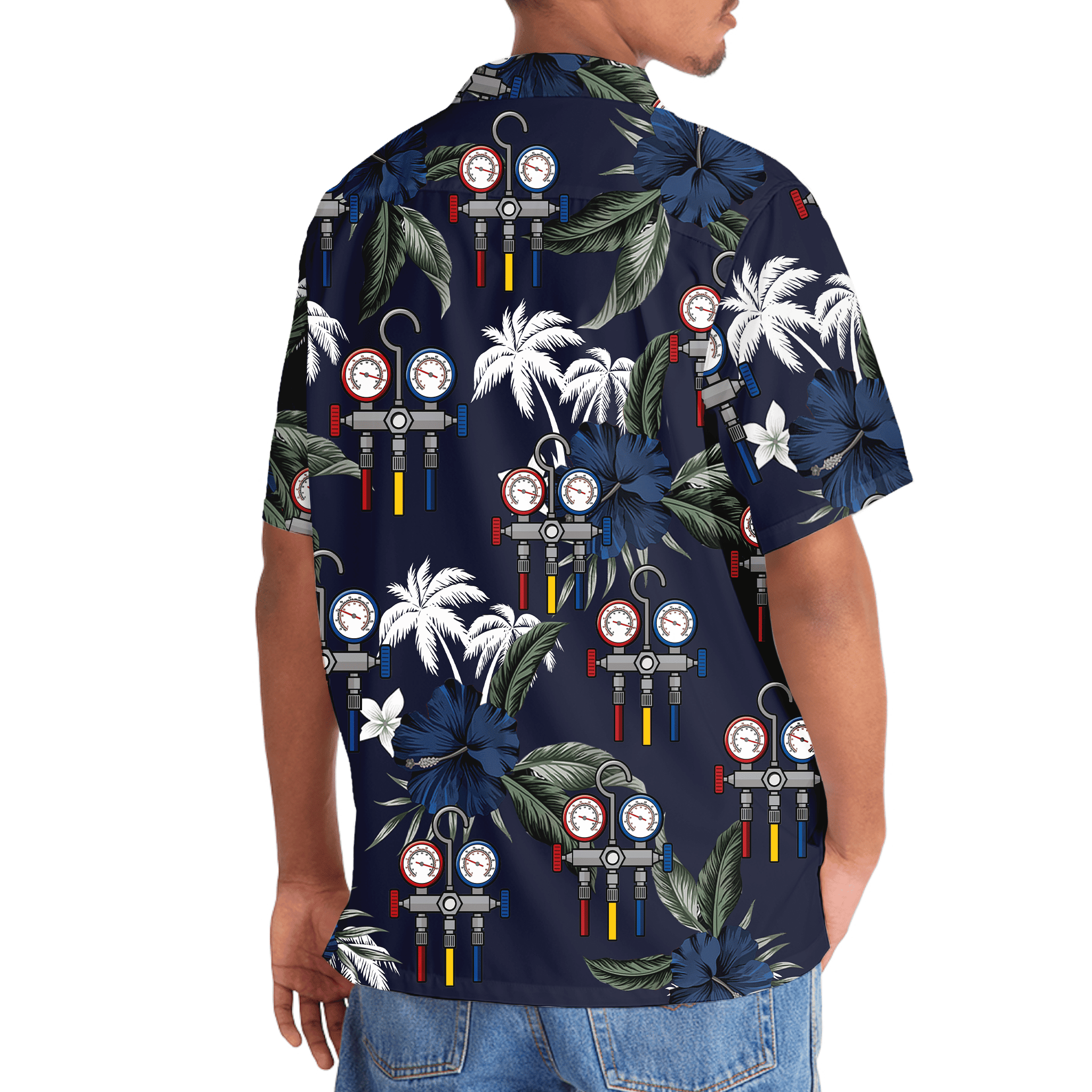 Awesome HVAC Tech Hawaiian Shirt