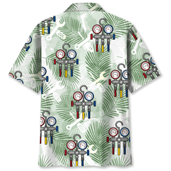 Awesome HVAC Techician Tropical Hawaiian Shirt