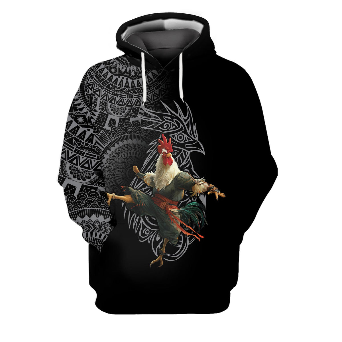 VIking Rooster All Over Print Shirt