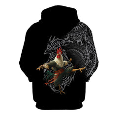 VIking Rooster All Over Print Shirt