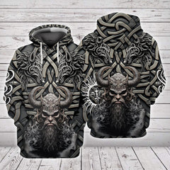 Odin Viking Hoodie All Over Print