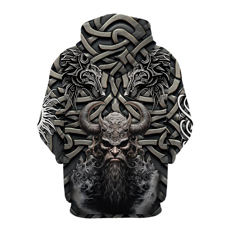 Odin Viking Hoodie All Over Print