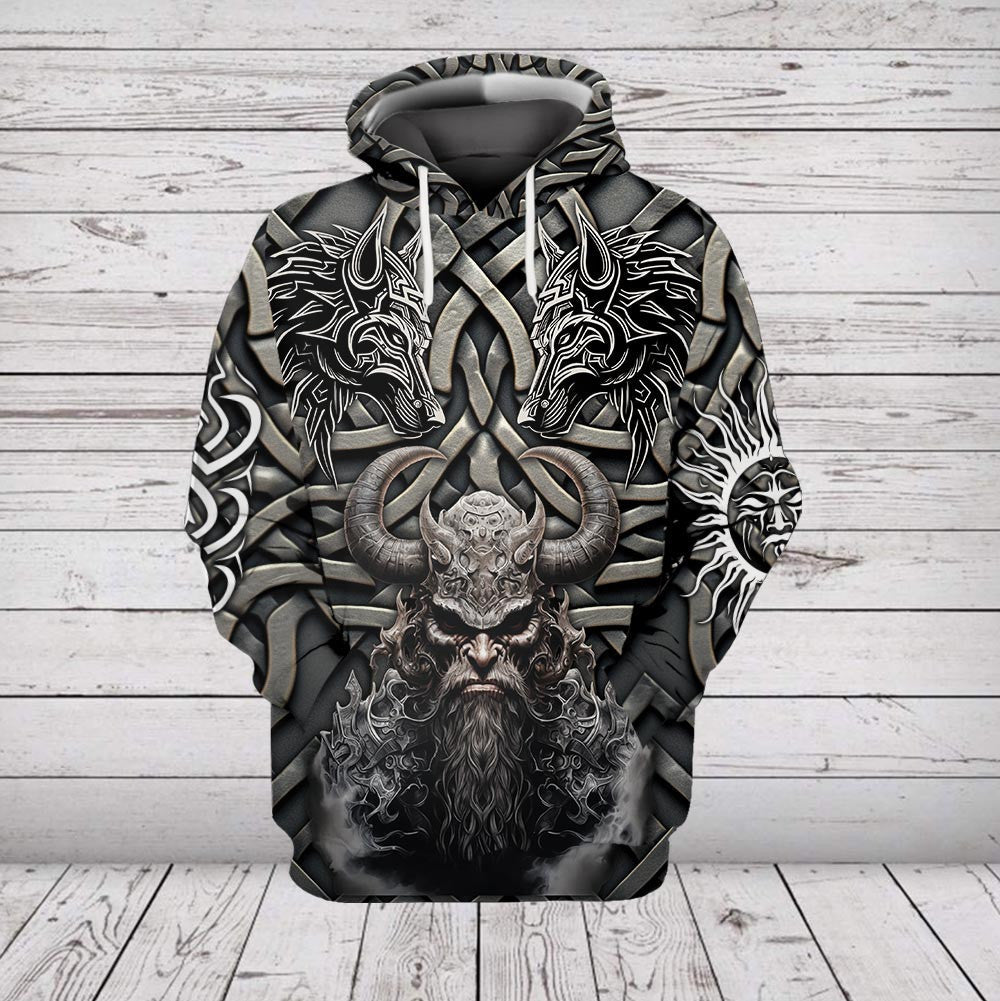 Odin Viking Hoodie All Over Print