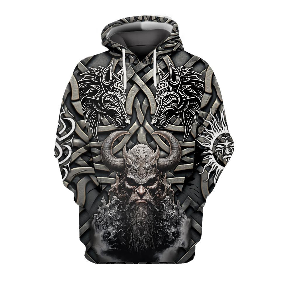 Odin Viking Hoodie All Over Print