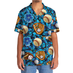 Baseball Gloves Hawaiian Shirt