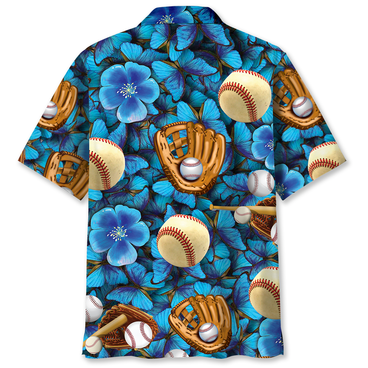 Baseball Gloves Hawaiian Shirt