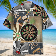 Dart Retro Art Happiness Hawaiian Shirt