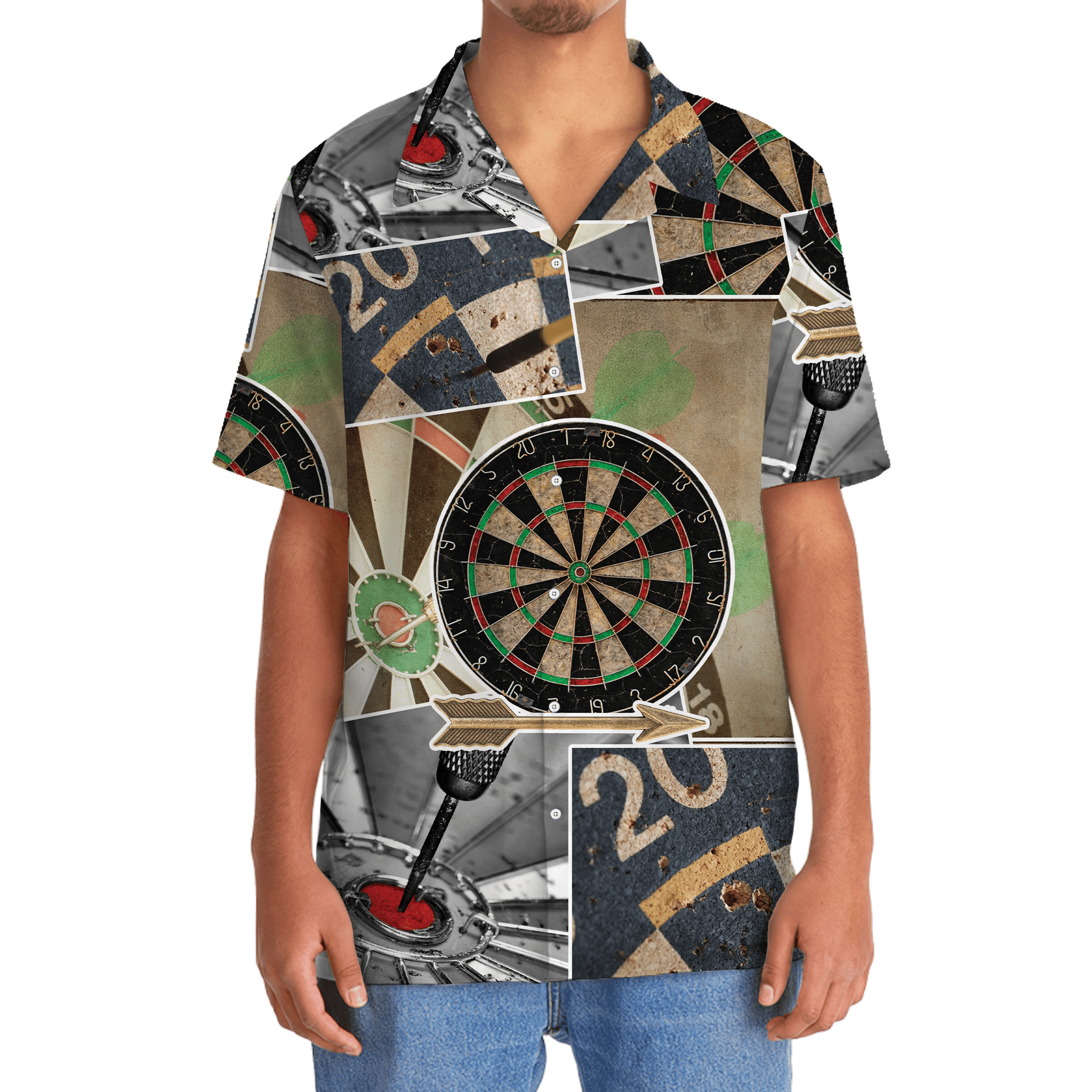 Dart Retro Art Happiness Hawaiian Shirt