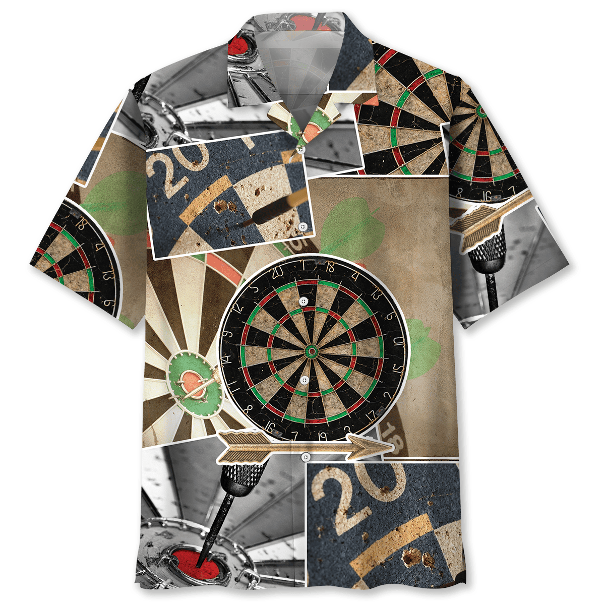 Dart Retro Art Happiness Hawaiian Shirt