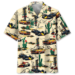 Desert Drag Racing Motorsport Hawaiian Shirt